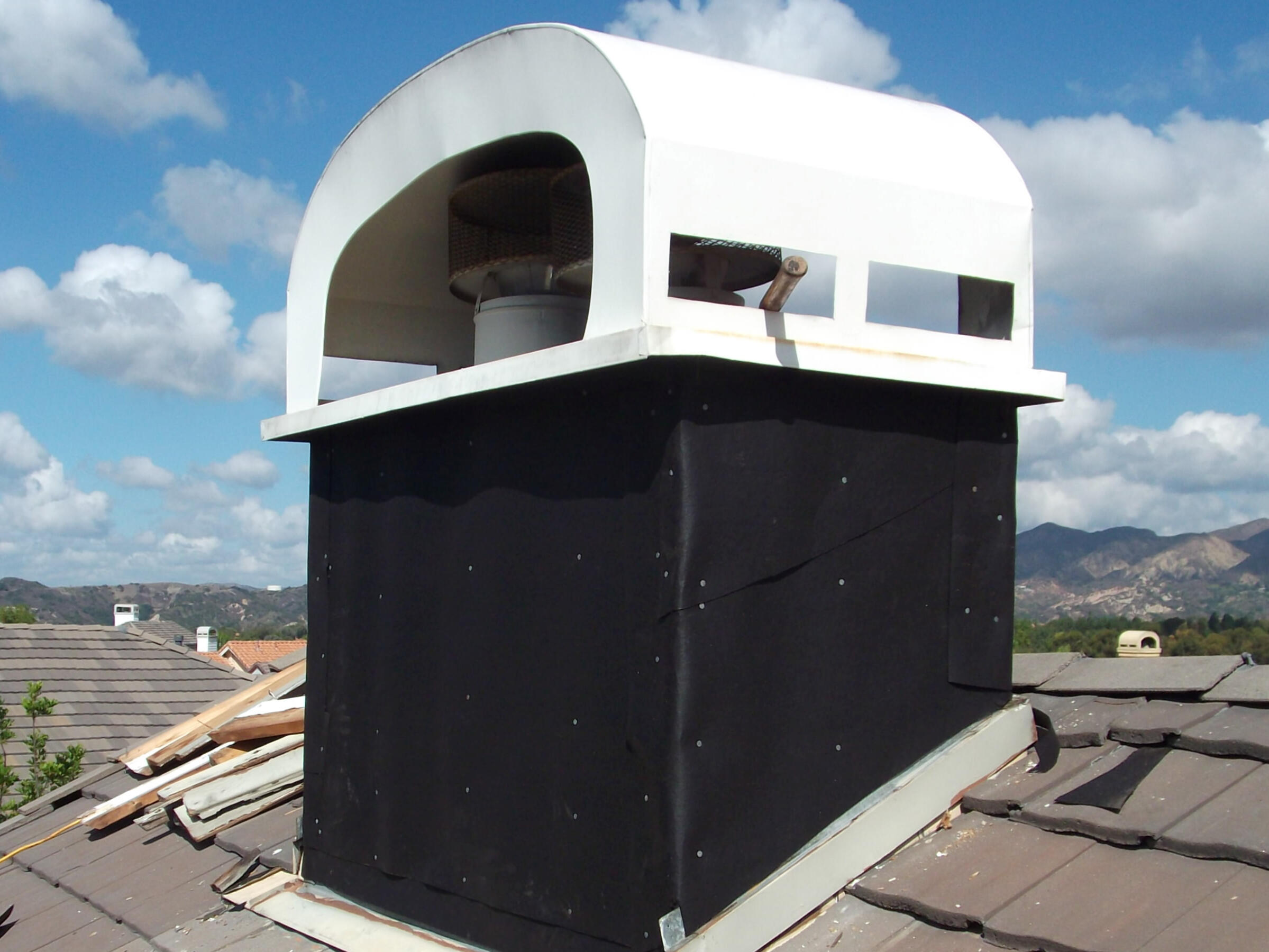 leaking chimney repair in aliso viejo, ca repairing a chimney leak